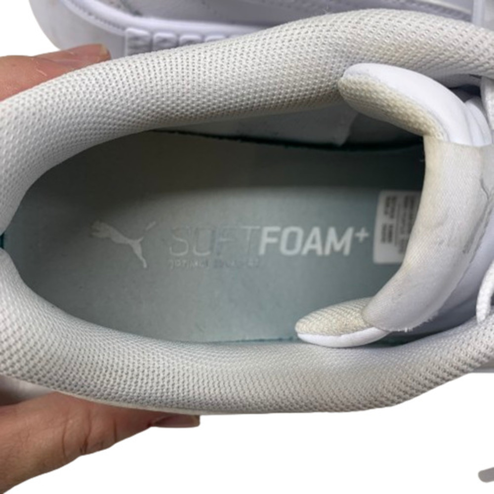 PUMA White Smash Platform v2 Classic‎ Sneakers - Picture 13 of 14